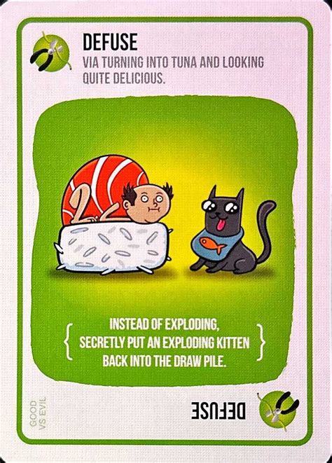 exploding kittens can you nope a defuse|exploding kittens rule.
